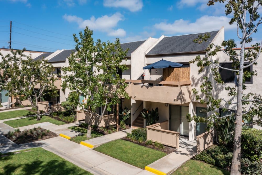 apartments at Wallace Court Apartments in Costa Mesa, California