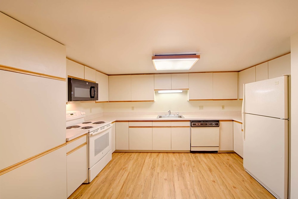 Nice looking kitchen at Eagle Rock Apartments at Swampscott in Swampscott, Massachusetts