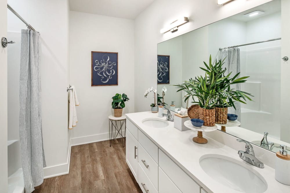 Interior bathroom at Ravello 192 in Elkhorn, Nebraska