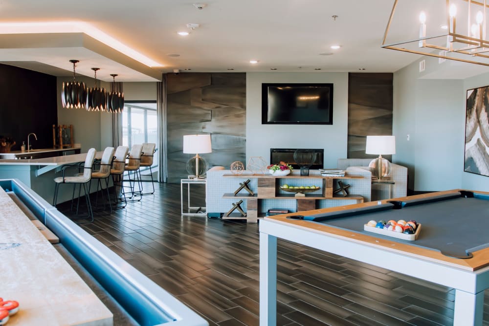 Community Center with pool at Terra at University North Park in Norman, Oklahoma