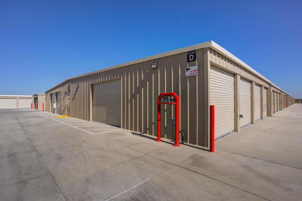 Outdoor units at Turlock Self Storage in Turlock, California