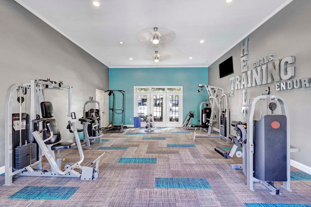 Fitness Center at Residences at West Mint in Mint Hill, North Carolina