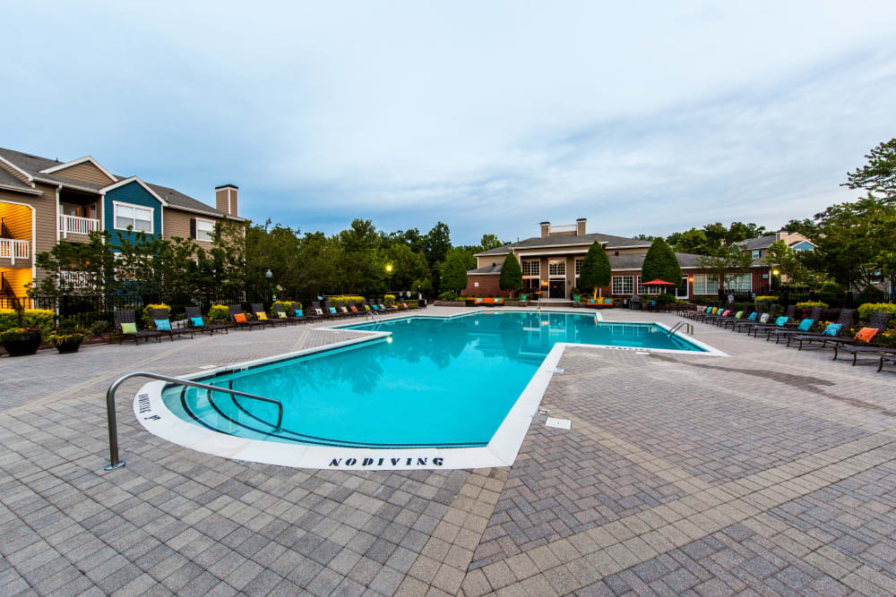 Outdoor pool at Marquis at Silverton in Cary, North Carolina
