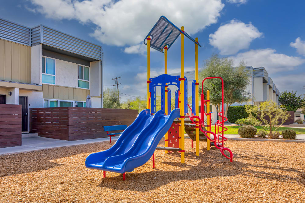 playplace at Sycamore Court in Garden Grove, California