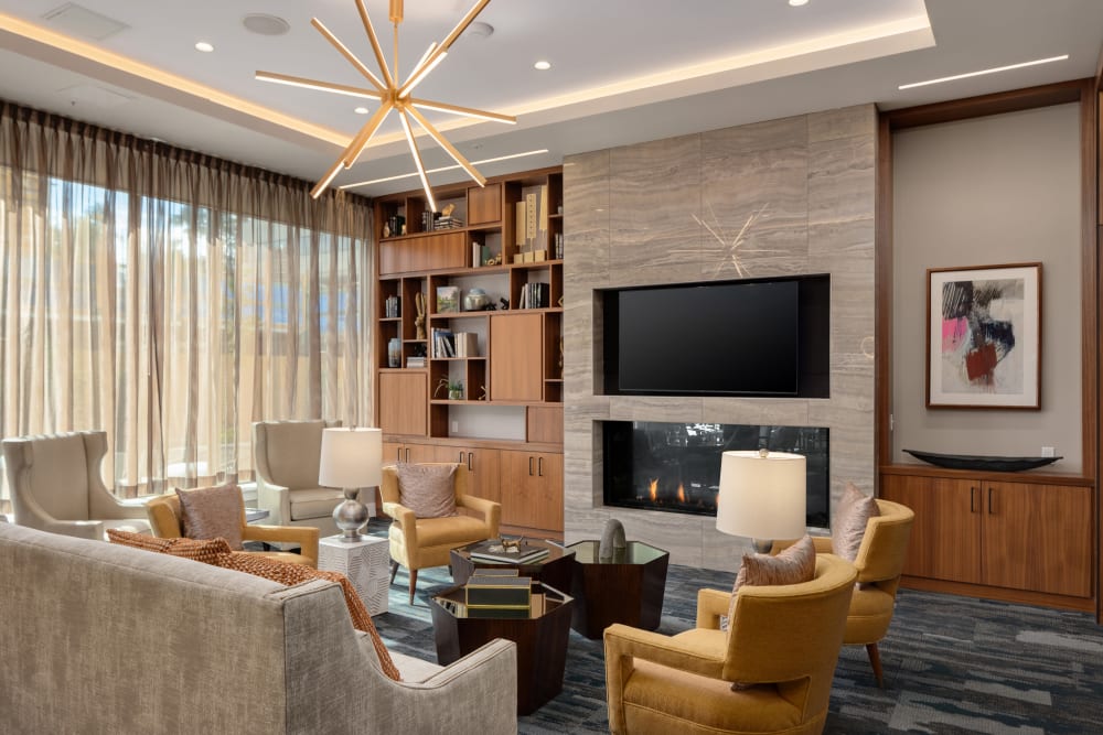 Luxe lobby at Holden of Bellevue in Bellevue, Washington