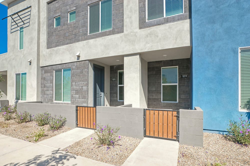 Entrance building at BB Living at Val Vista in Gilbert, Arizona