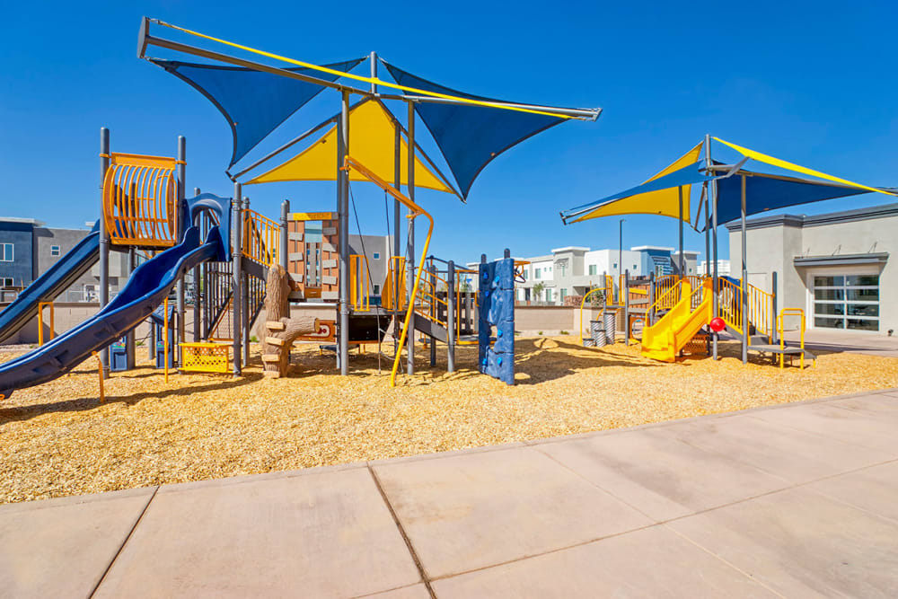Playground area at BB Living at Val Vista in Gilbert, Arizona