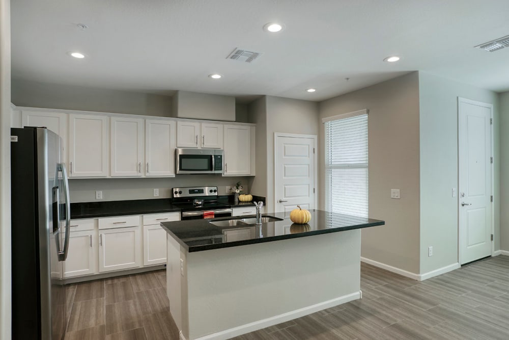 Kitchen with stainless-steel appliance  at BB Living at Val Vista in Gilbert, Arizona