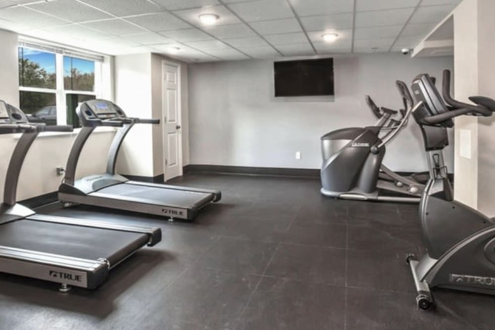 Fitness room at Liberty Pointe, Newark, Delaware