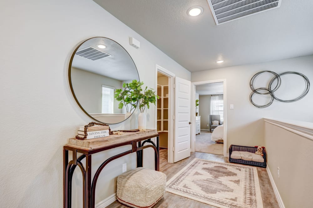 Cute little desk area in a home at BB Living Harvest in Argyle, Texas