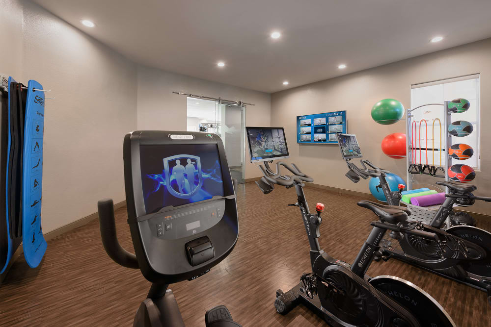 Onsite fitness center at Shadow Hills at Lone Mountain in Las Vegas, Nevada