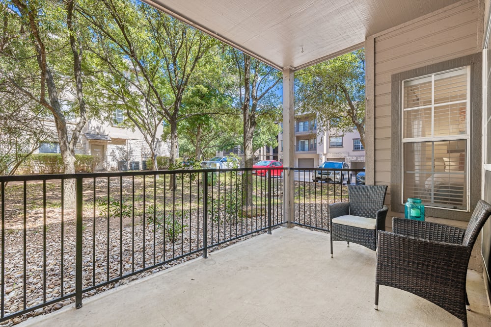  Private Balcony or Patio at Marquis at Ladera Vista in Austin, Texas