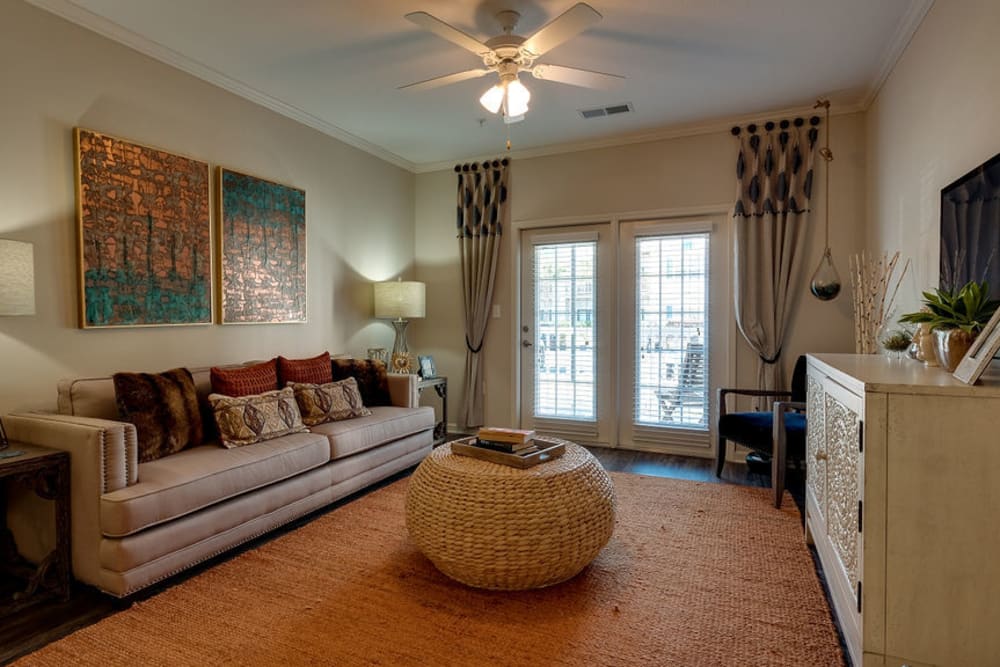Living room at Parc at Broad River | Apartments in Beaufort, South Carolina