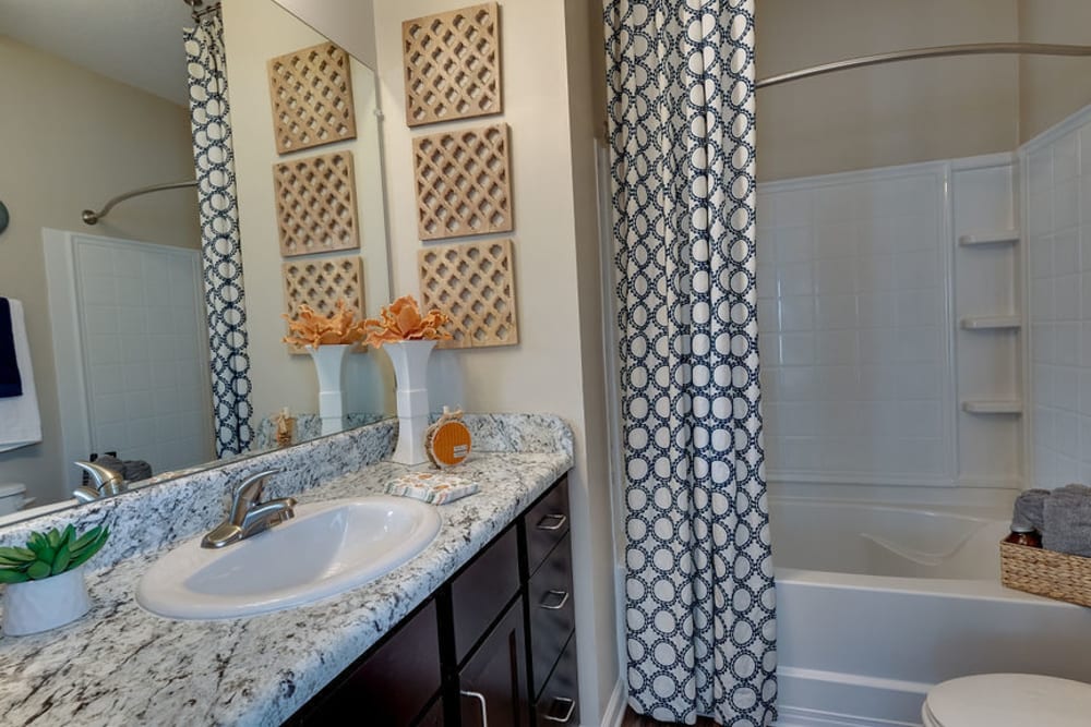Bathroom at Parc at Broad River | Apartments in Beaufort, South Carolina