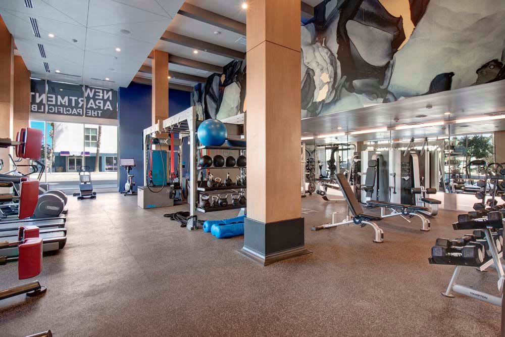 The Pacific offers a Fitness Center in Long Beach, California