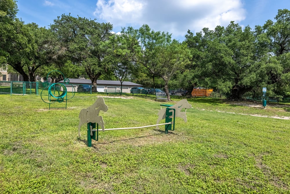 Bark Park at Marquis Parkside in Austin, Texas