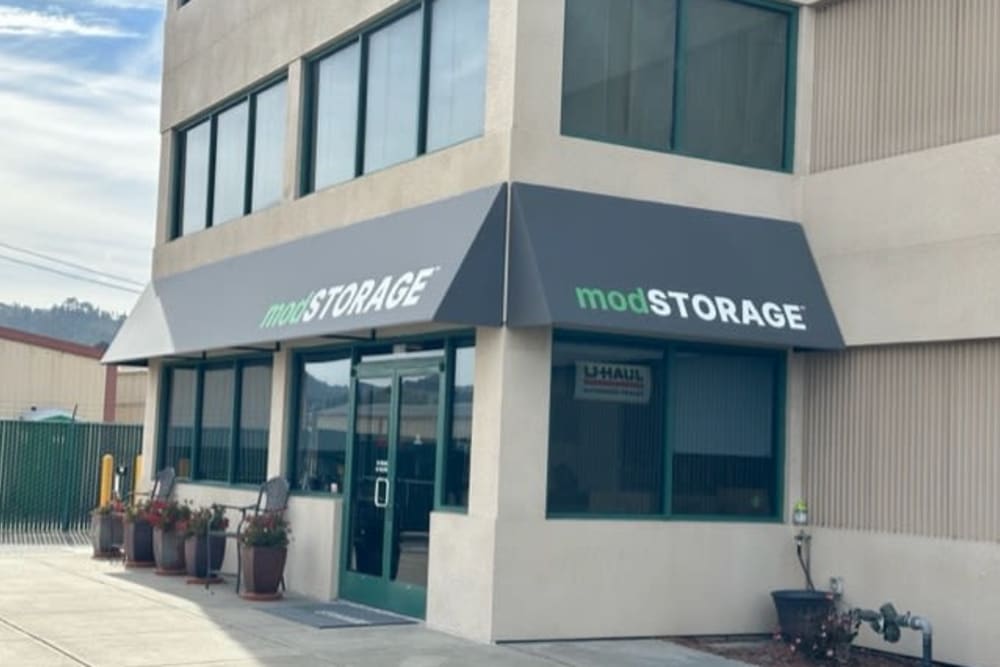 Climate Controlled Exterior Office at storage units in Monterey, California