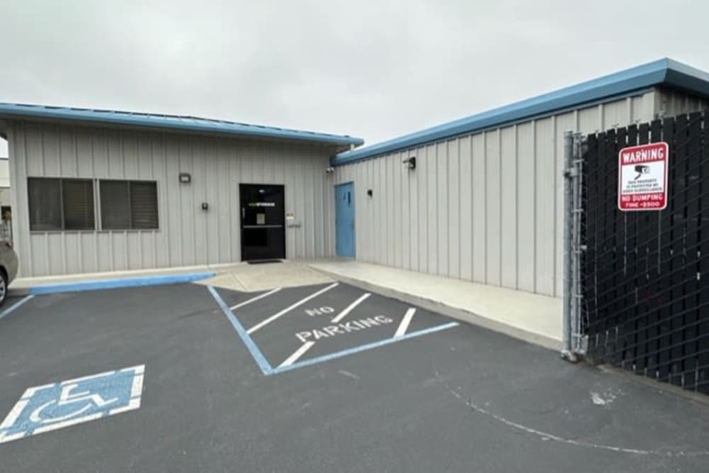 We feature Handicap Accessibility Features at our storage facility in Monterey, California