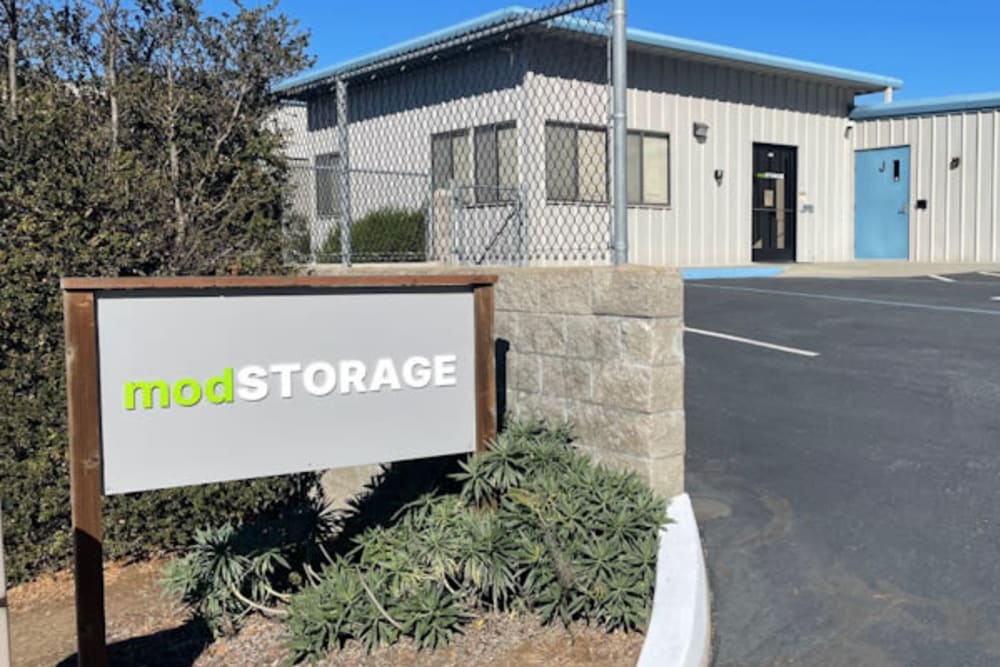 Front Office of storage units in Monterey, California