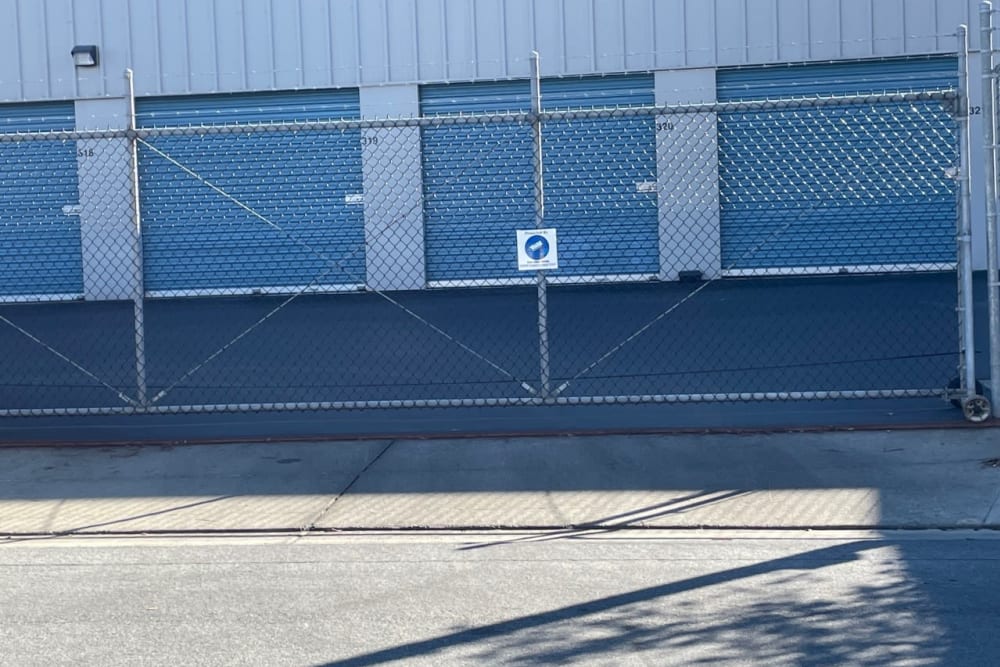 Monterey, California storage facility Front Office