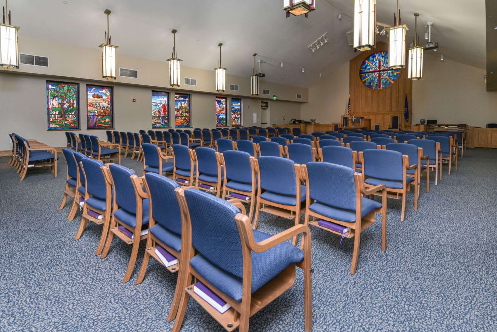 Onsite chapel at The Columbia Presbyterian Community in Lexington, South Carolina