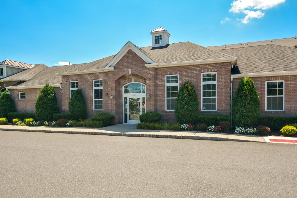 Exterior view of Aspen Court in Piscataway, New Jersey