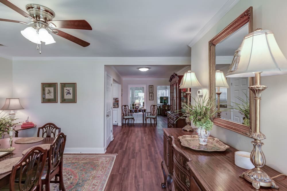 Common area at The Florence Presbyterian Community in Florence, South Carolina