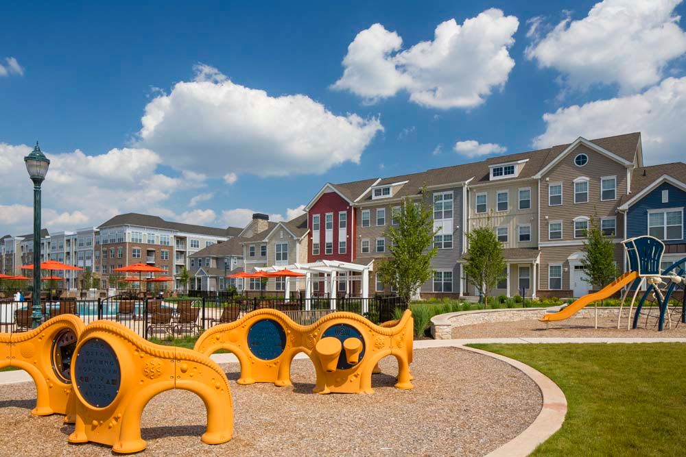 Playground at Apartments in Somerset, New Jersey