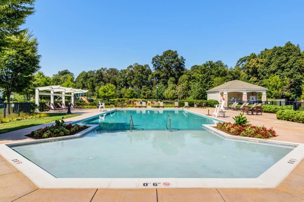 Swimming Pool at Apartments in Somerset, New Jersey