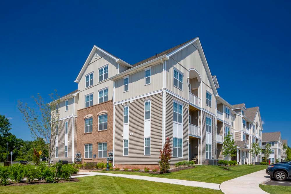 Side View of the Beautiful Apartments at The Grove Somerset in Somerset, New Jersey