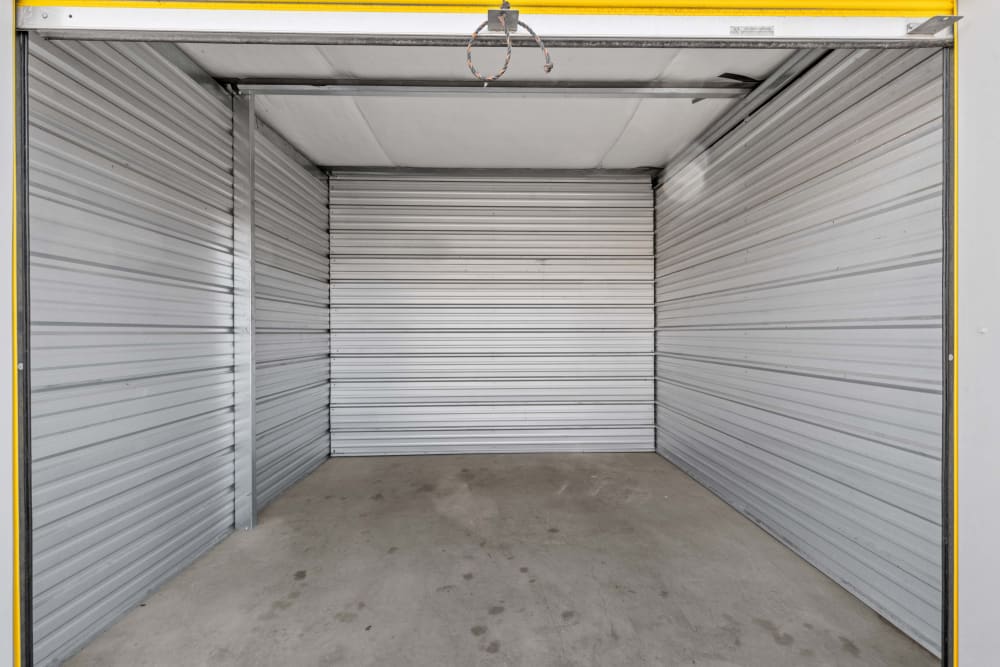 Sample self storage units for rent at BuxBear Storage Medford W Main Street in Medford, OR