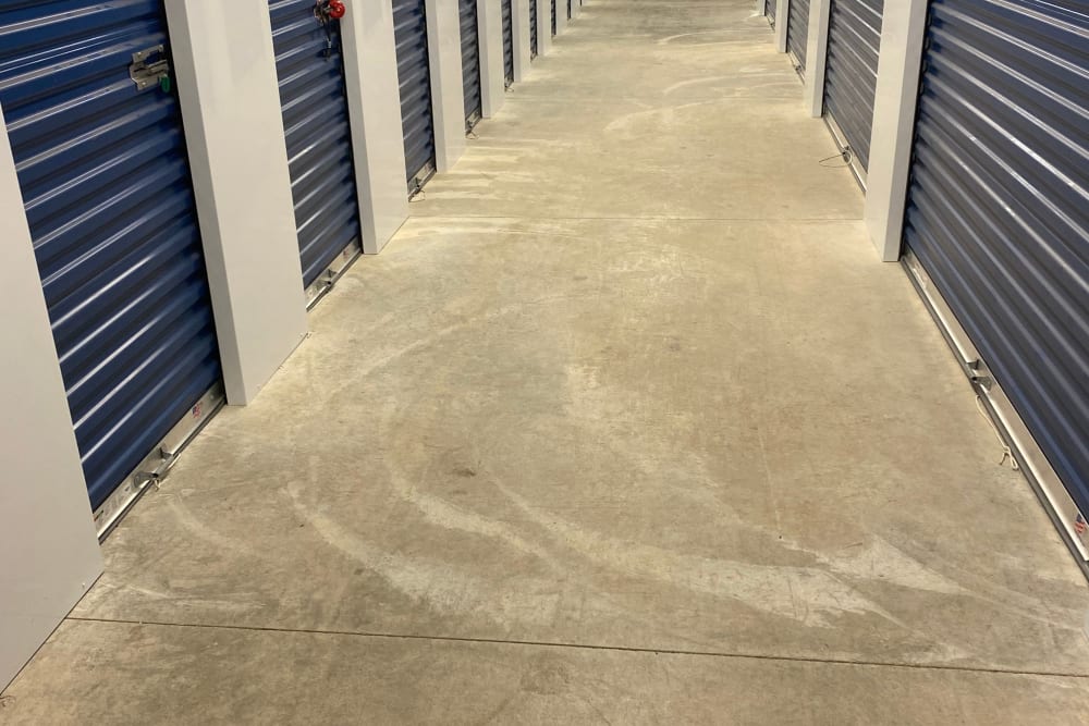 Indoor self storage units for rent at BuxBear Storage Hayden in Hayden, ID