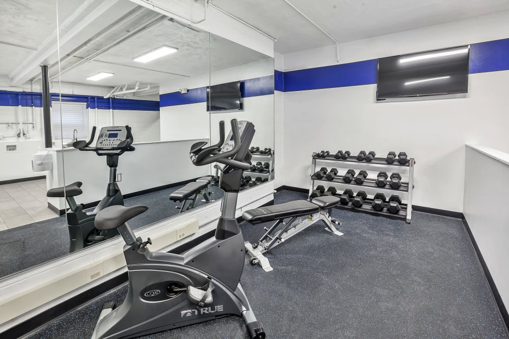 Fitness center at Joralemon, Belleville, New Jersey