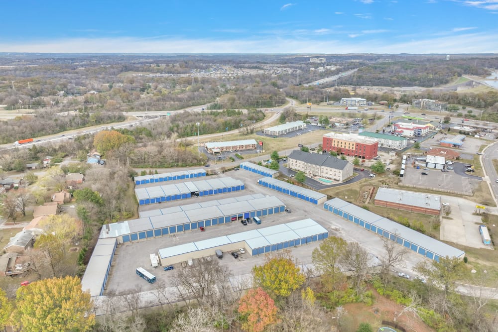 Aerial view of BlueGate Boat & RV - Nashville in Nashville, Tennessee
