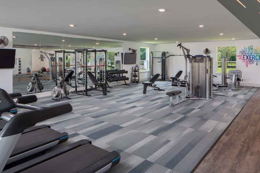 Fitness Center at The Reserve at White Oak in Baton Rouge, Louisiana
