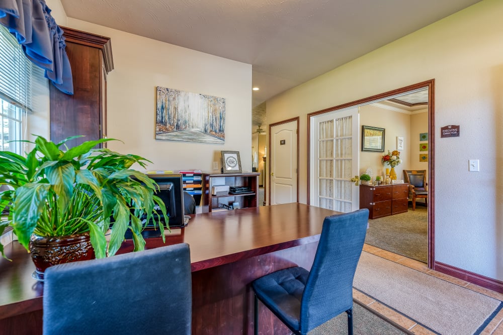 Enjoy a Lounge at Pacifica Senior Living Pinehurst Senior Living Community