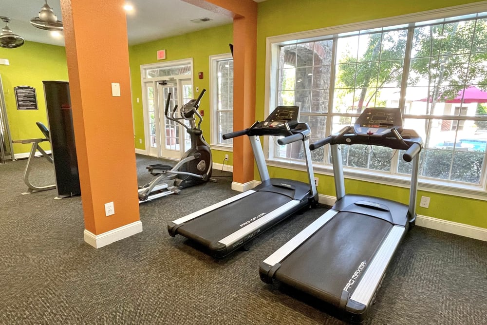 Enjoy apartments with a gym at The Abbey at Eagles Landing in Stockbridge, Georgia