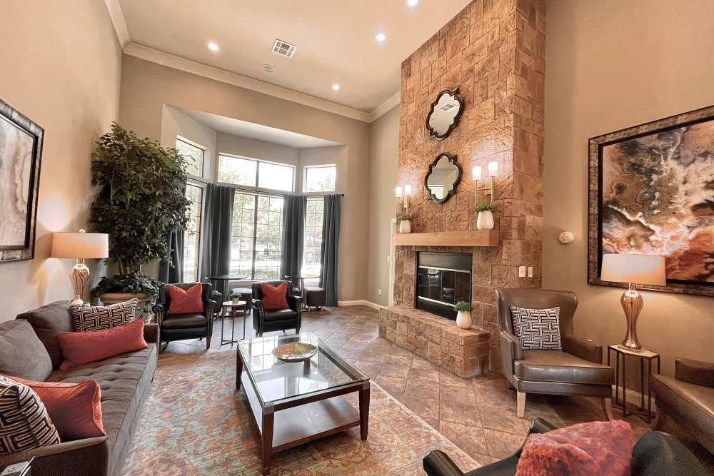 Clubhouse at The Abbey at Hightower in North Richland Hills, Texas