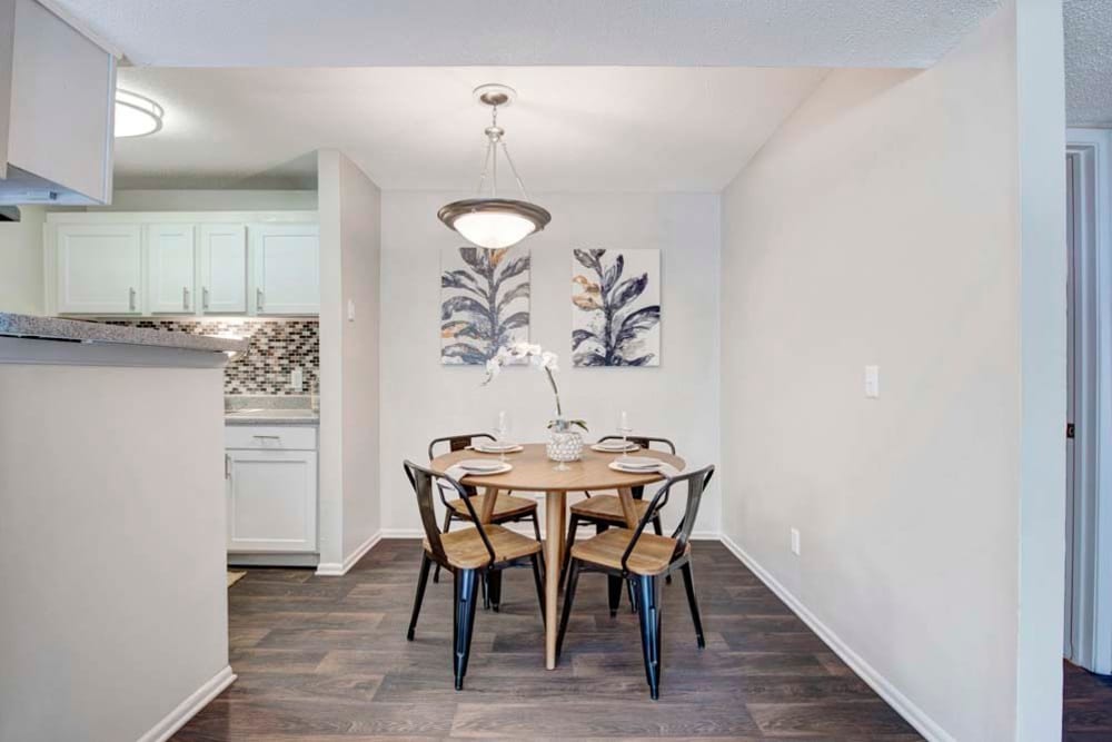Enjoy our Beautiful Apartments Dining Room at The Corners at Crystal Lake