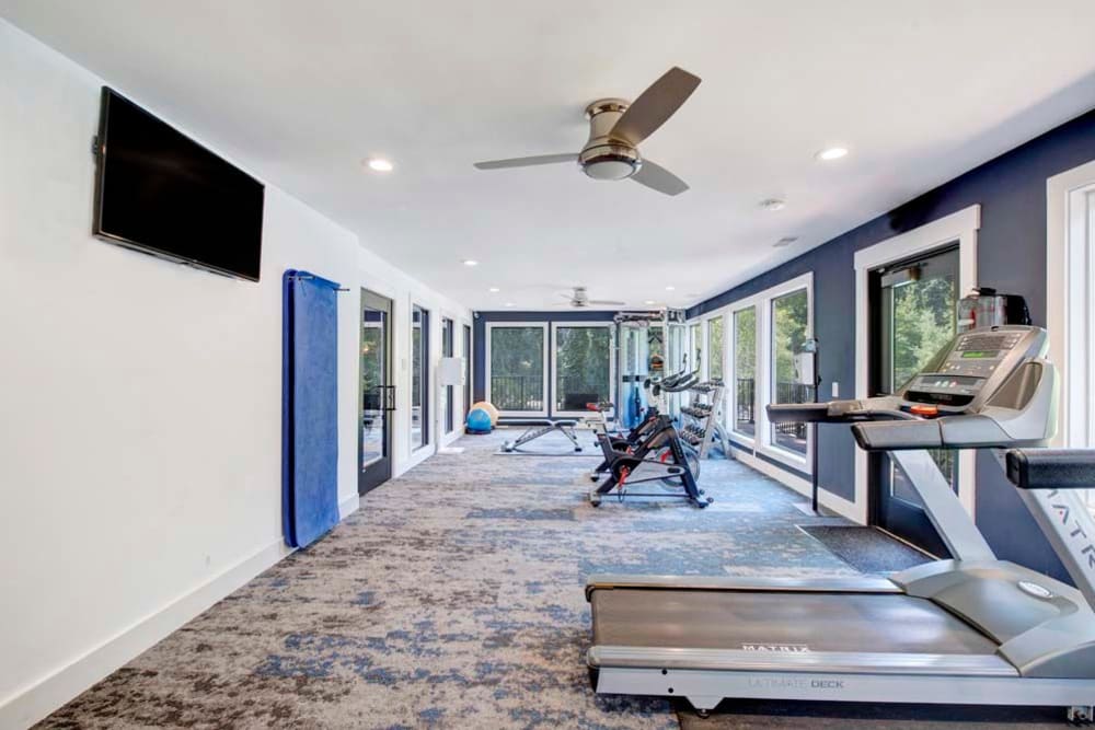 Apartments with a Fitness Center at The Corners at Crystal Lake