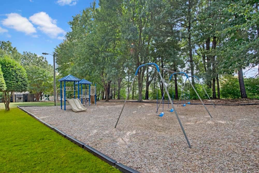 A bark park for your furry friends at Mill Creek Flats in Winston Salem, North Carolina