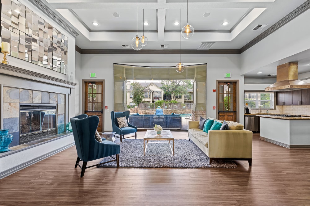 Clubhouse area at Marquis at Town Centre in Broomfield, Colorado