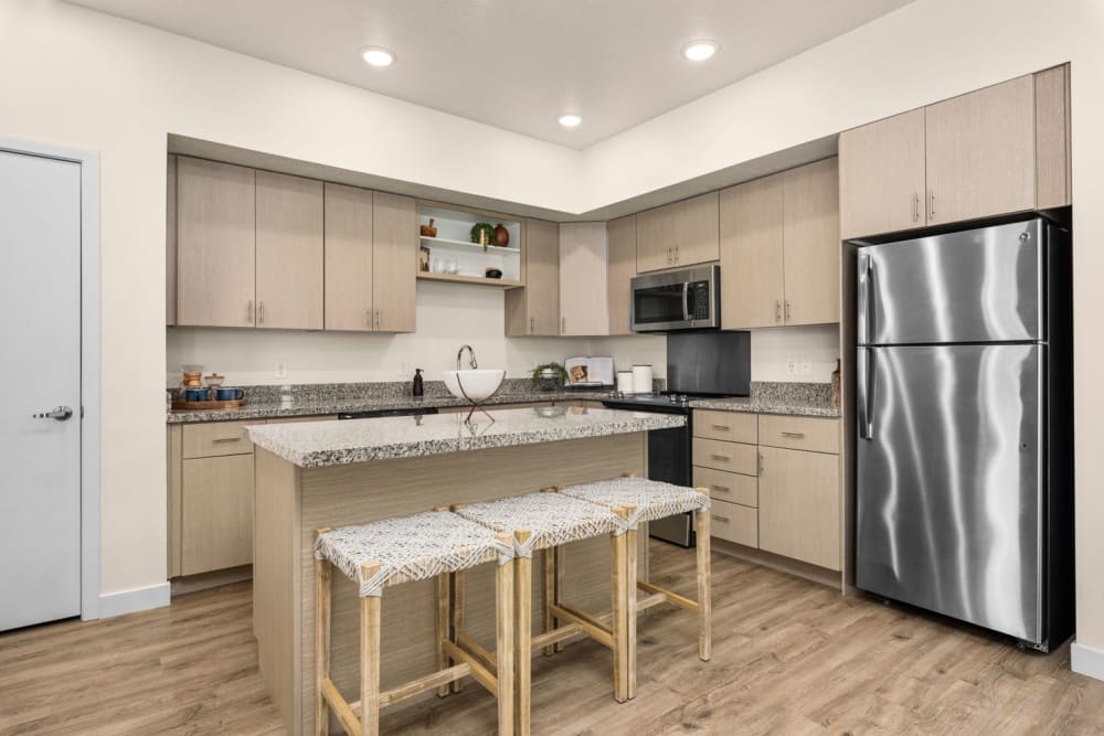 Kitchen Area at Hawthorne Townhomes 