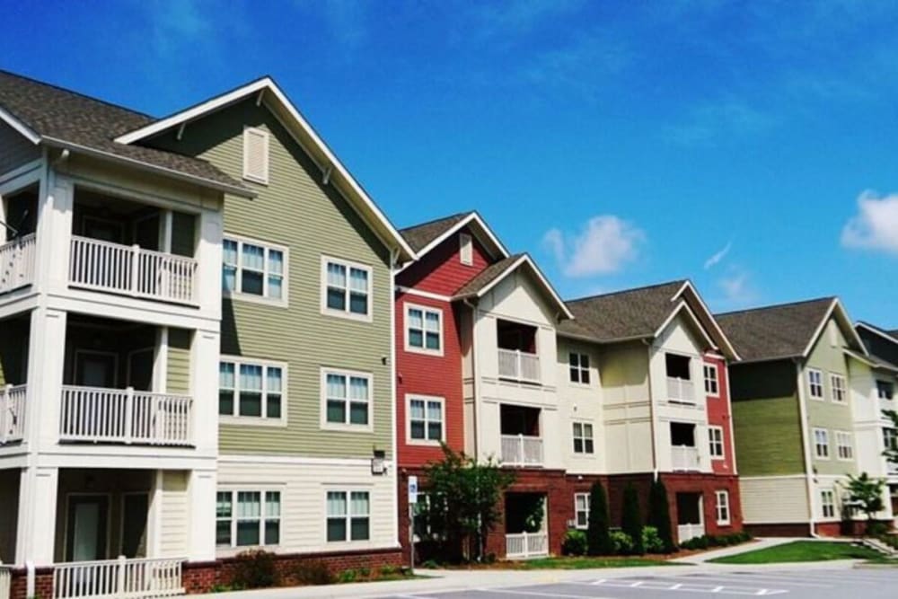 View of the apartments at Park Terrace in High Point, North Carolina