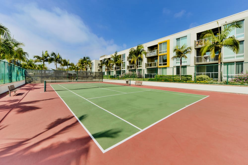 Tennis Courts at The Villa at Marina Harbor