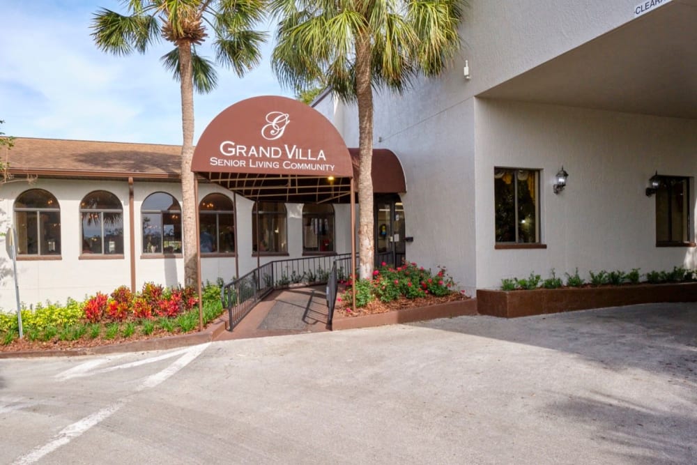 Entrance at Grand Villa of Altamonte Springs in Florida