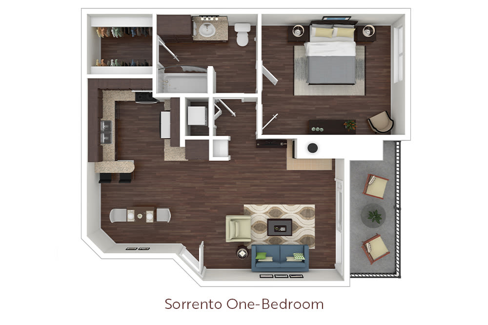Sorrento One-Bedroom