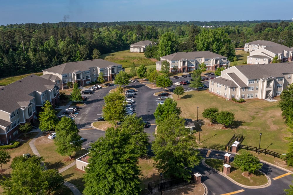 Aerial view of The Jasper community in Augusta, Georgia
