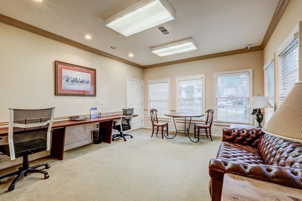 Community lounge for our residents to use located at Keswick Village Apartments & Townhomes in Conyers, Georgia