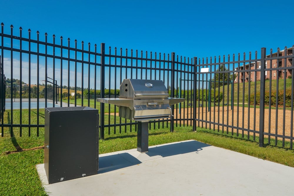 BBQ area at Greenspring in York, Pennsylvania